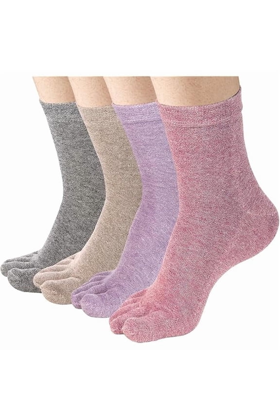 Women's Toe socks For Running Five Finger Socks With Cotton Athletic