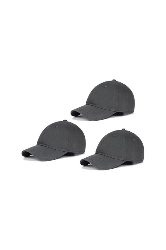 XL XXL Oversize Baseball Cap, 100% Cotton Adjustable Dad Hat for Big Heads 23.5"-25.5", Soft Crown Large Size Cap