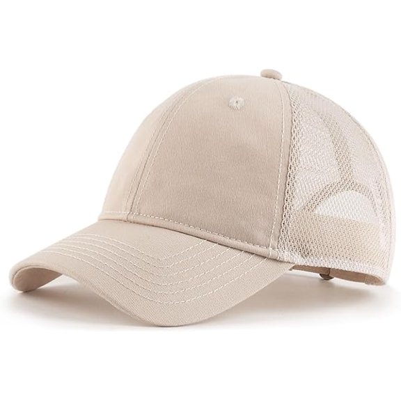 Eryueer XL XXL Oversize Baseball Cap, 100% Cotton Adjustable Dad Hat for Big Heads 23.5"-25.5", Soft Crown Large Size Cap