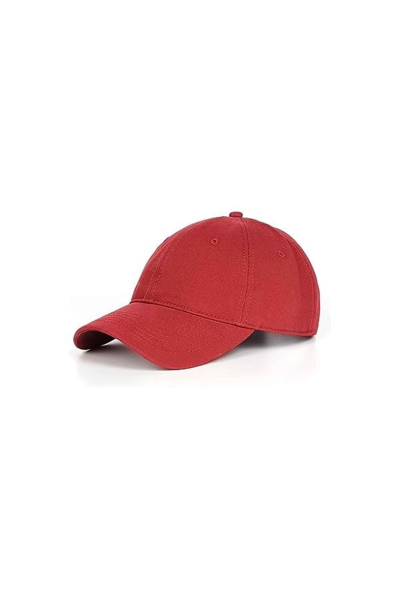 XL XXL Oversize Baseball Cap, 100% Cotton Adjustable Dad Hat for Big Heads 23.5"-25.5", Soft Crown Large Size Cap