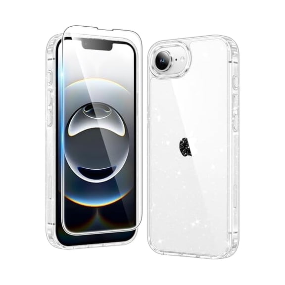 Eryueer for iPhone 17e & iPhone 16e Case Clear: Phone Cases Compatible with Magsafe Slim Anti Yellowing Military Grade Drop Protection Shockproof Protective Transparent Cell Phone Cover