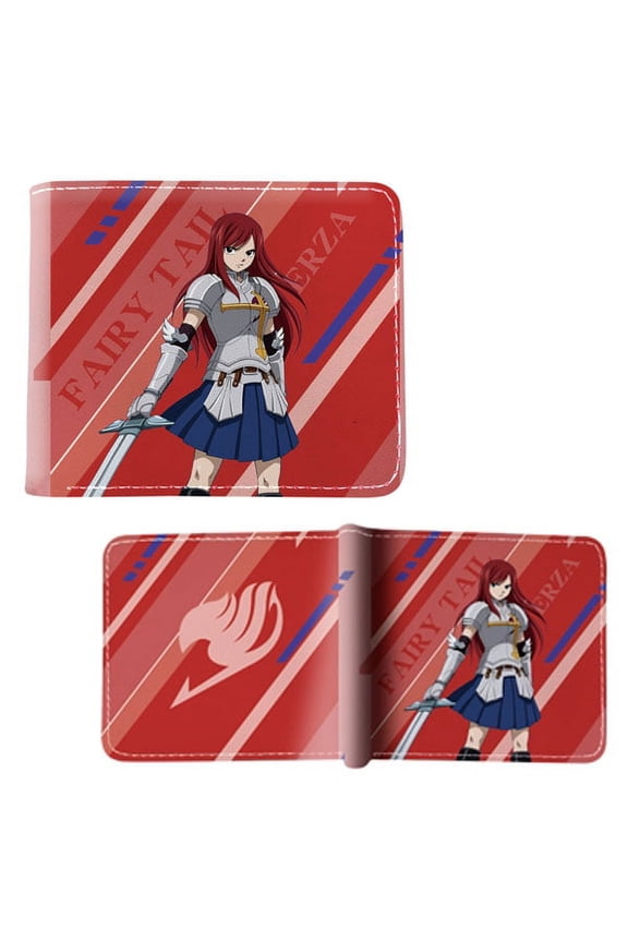 Erza Scarlet Style A - Fairy Tail 4x5" Bi-Fold Wallet