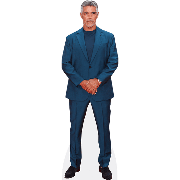 Esai Morales (Blue Suit) Mini Size Cutout. Standee.