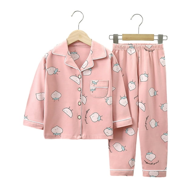 Esaierr 1-10 Years Boys Girls Pajamas Set for Kids Toddler,Fall Winter ...