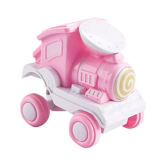 Esaierr 1-5Y Kids Baby Toys Cstunt Tumbling Train Toys Toddler Boy Girl Toys Kids Gifts-Pink