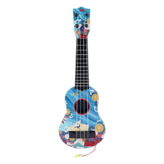 Esaierr 1-5Y Kids Baby Toys Ukulele Simulation Can Play the Instrument Toddler Boy Girl Toys Kids Gifts-Blue