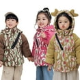 thumbnail image 1 of Esaierr 1-6Y Boys Girls Warm Coats Puffer Down Jacket for Toddler Baby Winter Outwear Down Jackets Comfortable Tops, 1 of 5