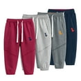 thumbnail image 1 of Esaierr 1-9Y Baby Boys Sweatpants for Toddler Kids Cotton Fall Jogger Pants Dinosaur Drawstring Elastic Trousers Bottoms, 1 of 8