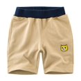 thumbnail image 1 of Esaierr 1-9Years Boys Girls Shorts Summer Shorts Solid Color Comfortable Breathable Five-Quarter Pants Shorts for Baby Kids, 1 of 7