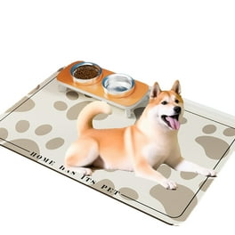 FurHaven Pet Food Mat Tiger Tough Tidy Paws Litter Food Mat Cat Smile Fresh Catnip Green Walmart
