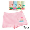 thumbnail image 1 of Esaierr 2-12Y Kids Baby Cartoon Boxer Briefs Underwear for Girls Cartoon Soft Briefs Panties Baby Cute Boxer Briefs Shorts Panties 5-Pack, 1 of 6
