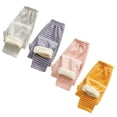 thumbnail image 1 of Esaierr 2-12Y Toddler Girls Winter Leggings Fleece Lined Kids Length Pants Thick Warm Stripe Cotton Trousers, 1 of 5