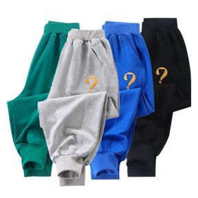Esaierr 2-13 Years Boys Sweat Pants for Kids,Spring Fall Elastic Waist Active Pants,Summer Guard Pants Sports Pants