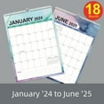 thumbnail image 1 of Esaierr 2024 English Wall Calendar Simplified Calendar Grid Notes Paper Wall Calendar Table Calendar, 1 of 4