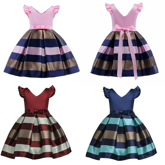 Esaierr 3-10T Girls Dresses Flower Girls Party Dress Wedding Dress Mother of the Bride Dresses Bridesmaid Ball Gown Wedding Tulle