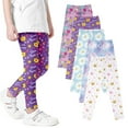 thumbnail image 1 of Esaierr Baby Kids Printing Leggings for Girls Thin Stretch Bottoms Versatile Autumn Tights Milk Silk Long Pants Slim Trousers for 3-10Y, 1 of 8