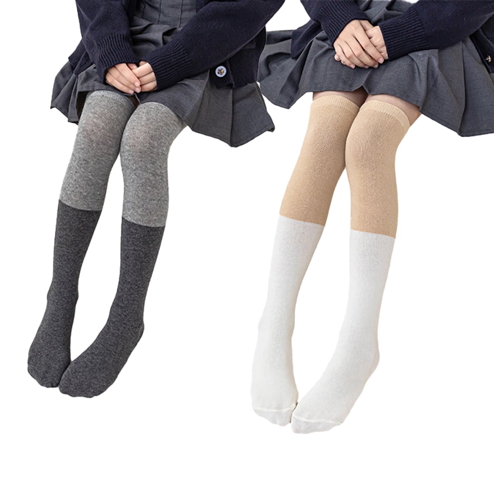 Wide calf thigh high socks cheap