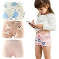 thumbnail image 1 of Esaierr 3-Piece Baby todler Girls princess Boxer Briefs Kids Soft Cotton Boxer Underwear for 2-12 Years Old Toddler Soft Cotton Boxer Briefs, 1 of 9