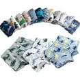 thumbnail image 1 of Esaierr 3PCS Boys Cotton Boxer Brief Toddler Kids Soft Underwear for 3-8Y, 1 of 4
