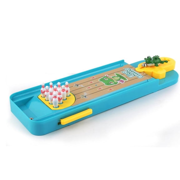 Esaierr 3x12inch Mini Bowling Table , Tabletop Bowling Game Desk Child Educational Toy