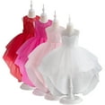 thumbnail image 1 of Esaierr 4-12Y Kids Toddler Girls Wedding Dress Sleeveless Dress 4-12Y Kids Princess Birthday Party Beach Dresses Baby Princess Party Lace Tutu Dresses Layered Tulle Dress, 1 of 7