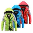 thumbnail image 1 of Esaierr 4-14 Years Boys Windproof Snow Jacket Coats for Kids Toddler,Fall Winter Teenagers Hooded Winter Fleece Padded Outerwear,Padded Raincoat Outerwear, 1 of 7