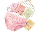 thumbnail image 1 of Esaierr 4PCS 2-13 Years Old Girls Boxer Briefs Shorts,Baby Kids Girls Underwear Briefs,Antibacterial Breathable Cotton Shorts(Mixed Colors), 1 of 6