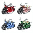 thumbnail image 1 of Esaierr 4PCS Boy Motorcycle Car Toy, Model Alloy Racing Car Back to the Car Toy, 1 of 4