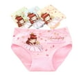 thumbnail image 1 of Esaierr 4PCS Kids Baby Girls Printed Cartoon Underwear Briefs,Toddler Girls Antibacterial Breathable Cotton Shorts,2-13 Years Old Bottom Pants, 1 of 7