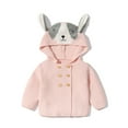 thumbnail image 1 of Esaierr 6M-3Y Toddler Boys Girls Coats Jacket,Kids Knitted Cardigan Hooded Outerwear,Baby Boys Girls Fall Coats, 1 of 6