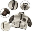 thumbnail image 1 of Esaierr 9M-7Y Baby Clash Colors Winter Coats for Boys Girls Newborn Kids Plush Warm Cotton Jacket Thickened Tops Warm Outerwear, 1 of 9