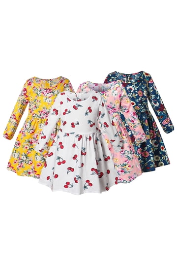 toddler formal dresses long sleeve Sweet Baby Girls Purple Puff Long Sleeve Birthday Princess Dress Toddler Performance Dress