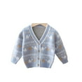 thumbnail image 1 of Esaierr Baby Boys Cardigan Sweater, Toddler V-Neck Sweater Coats Fall Winter Dinosaur Cardigan Sweatshirt Coats, 1 of 6