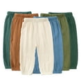 thumbnail image 1 of Esaierr Baby Boys Girls Loose Pants Soft Cotton Anti-Mosquito Pants Spring Summer Trousers Hundred Bottoms for Kids 1-8 Years, 1 of 9