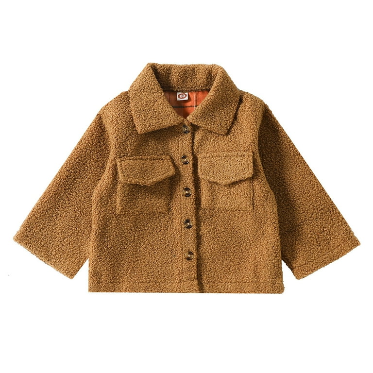 REVERSIBLE PLUSH COAT, BABY REVERSIBLE PLUSH COAT, BABY