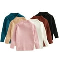 thumbnail image 1 of Esaierr Baby Girl Sweater Newborn Warm Long Sleeve Knitted Pullover Tops 3M-3Y Kids Sweatshirt for Spring, 1 of 9