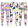 thumbnail image 1 of Esaierr Baby Kids Girls Stretch Leggings for 3-10Y Printing Bottoms Thin Section Tights Milk Silk Trousers, 1 of 7