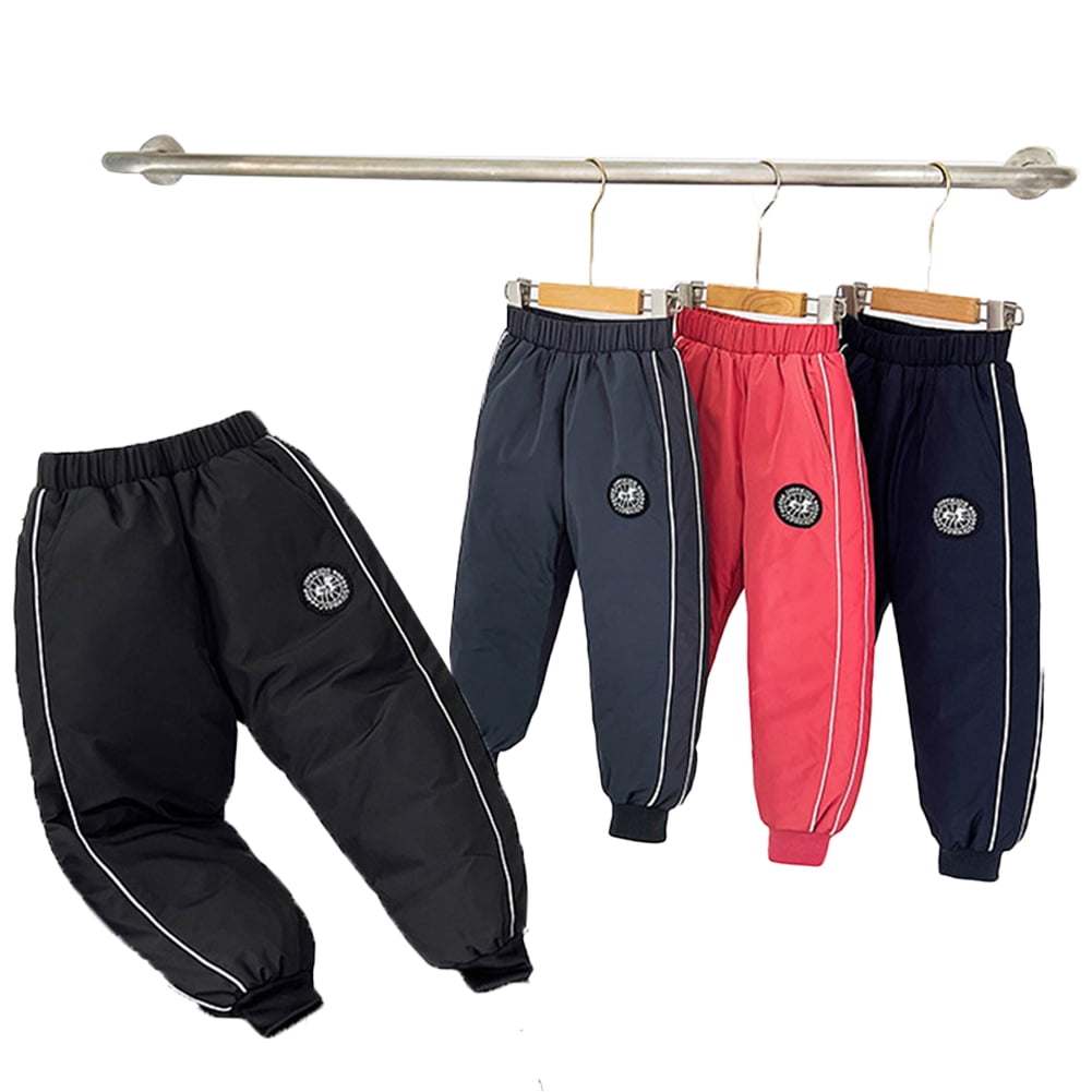 Esaierr Toddler Kids Boys Girls Winter Snow Pants Lightweight Warm
