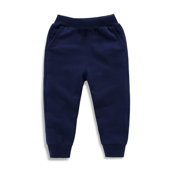 Esaierr Boys Joggers Pants Sweatpants for Kids Baby,Little Big Boys Spring Fall Color Casual Trousers Toddler Elastic Waist Sports Sweat Pants ,Size 1-11T