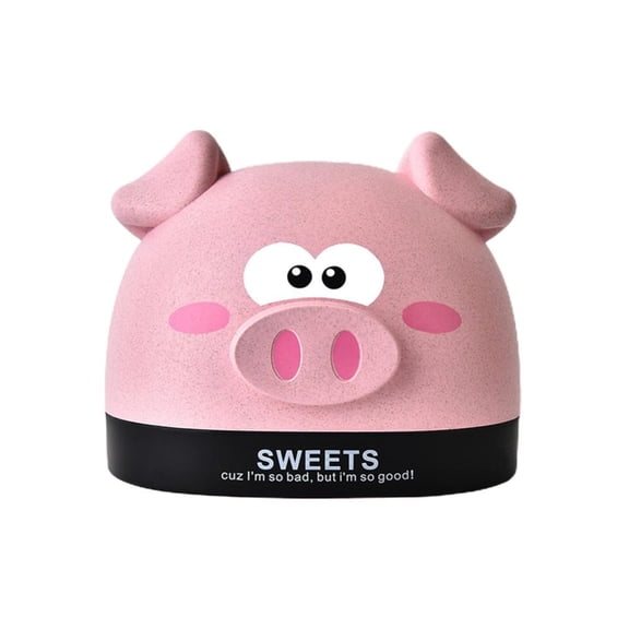 Esaierr Cartoon Puppy Pig Tissue Box Plastic Facial Tissue Box Household Items Bedroom Dining Room Tissue Box