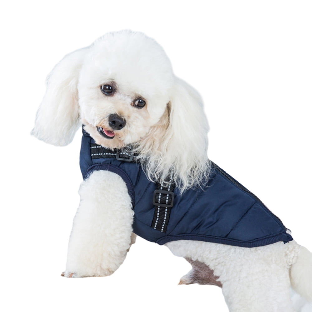 Norbi Dog Winter Coat, Warm Dog Coat Reflective Winterproof Turtleneck