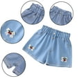 thumbnail image 1 of Esaierr Girls Denim Shorts for Kids Baby,Youth Denim Shortie Shorts Little&Big Girls Summer Jean Shorts Elastic Shorts,Size 3-13Years, 1 of 8