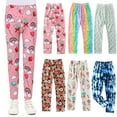 thumbnail image 1 of Esaierr Girls Leggings Tights for Kids Toddler,Little Girls Stretch Pants Baby Girls Printed Bottoms Summer Spring Stretch Pants Trousers for 3-10Years, 1 of 9