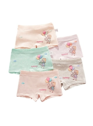 Underwear Girls Boxer Briefs Cotton Comfort Breathable Underpants Boxer for  Toddler and Big Girls