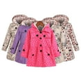 thumbnail image 1 of Esaierr Girls Spring Fall Trench Coats for Kids Toddler Hooded Tops Children Long Sleeve Thickened Windbreaker Jacket Outwear for 2-12 Years, 1 of 9