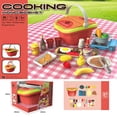 thumbnail image 1 of Esaierr Kid Play House Picnic Basket Simulation Fruit Portable Storage Set Multi Kind of Toy for 3+Y, 1 of 4