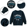 thumbnail image 1 of Esaierr Kids Baby Boys Girls Fleece Sweatshirt Top Toddler Fall Winter Sweatsuit Long Sleeve Crewneck Dinosaur Pullover Casual T-Shirts Clothes for 1-9Y, 1 of 7
