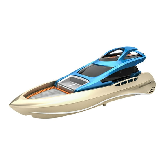 Esaierr Kids Baby Remote Control Boat Toys, Fast RC Boat for Kids and Adults, Remote Control Distance 15m for Boys and Girls Birthday Gift for 3-8 Years Old