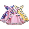 thumbnail image 1 of Esaierr Kids Baby Summer Dresses for Girls,Toddler Flower Princess Dress Girls Floral Dresses Toddler Pageant Dress with Bow Design Birthday Dress Girl Bridesmaid Dresses,Sizes 2-10T, 1 of 8
