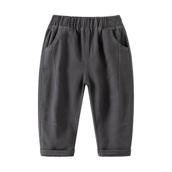 Esaierr Kids Baby Sweatpants for Boys Cotton Pants 1-8Y Toddler Boys' Pants Fashion Casual Solid Color Pants Spring Summer Jogger Pants